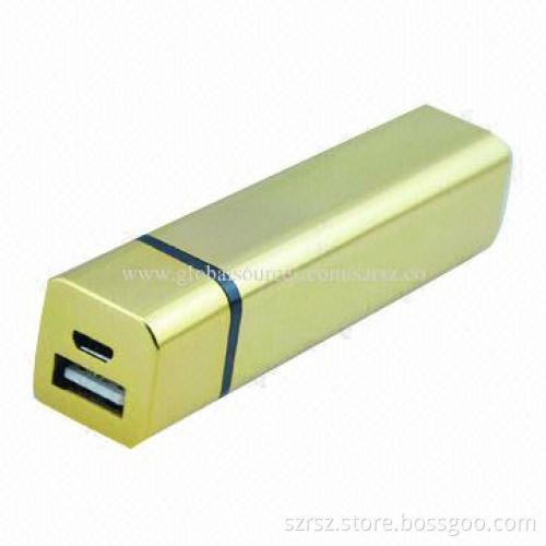 Power Bank, Supports for Mobile Phones, iPad, MPS, Cameras and All 3C Products, 5V, 1A Input